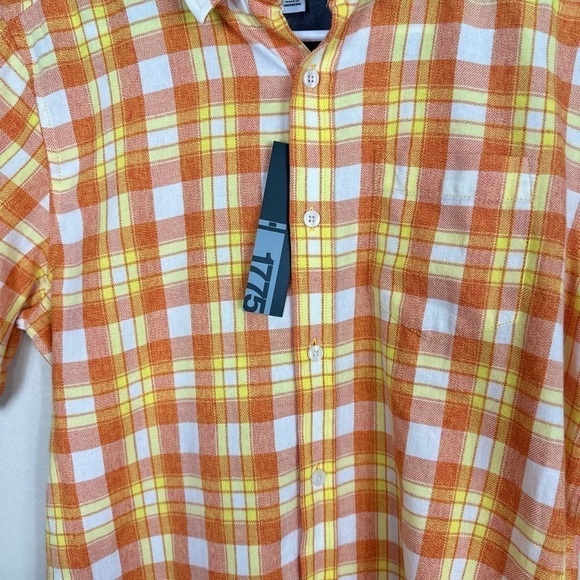 1775 small button down shirt nwt p2p 20-1/2 length 29 - Picture 2 of 5